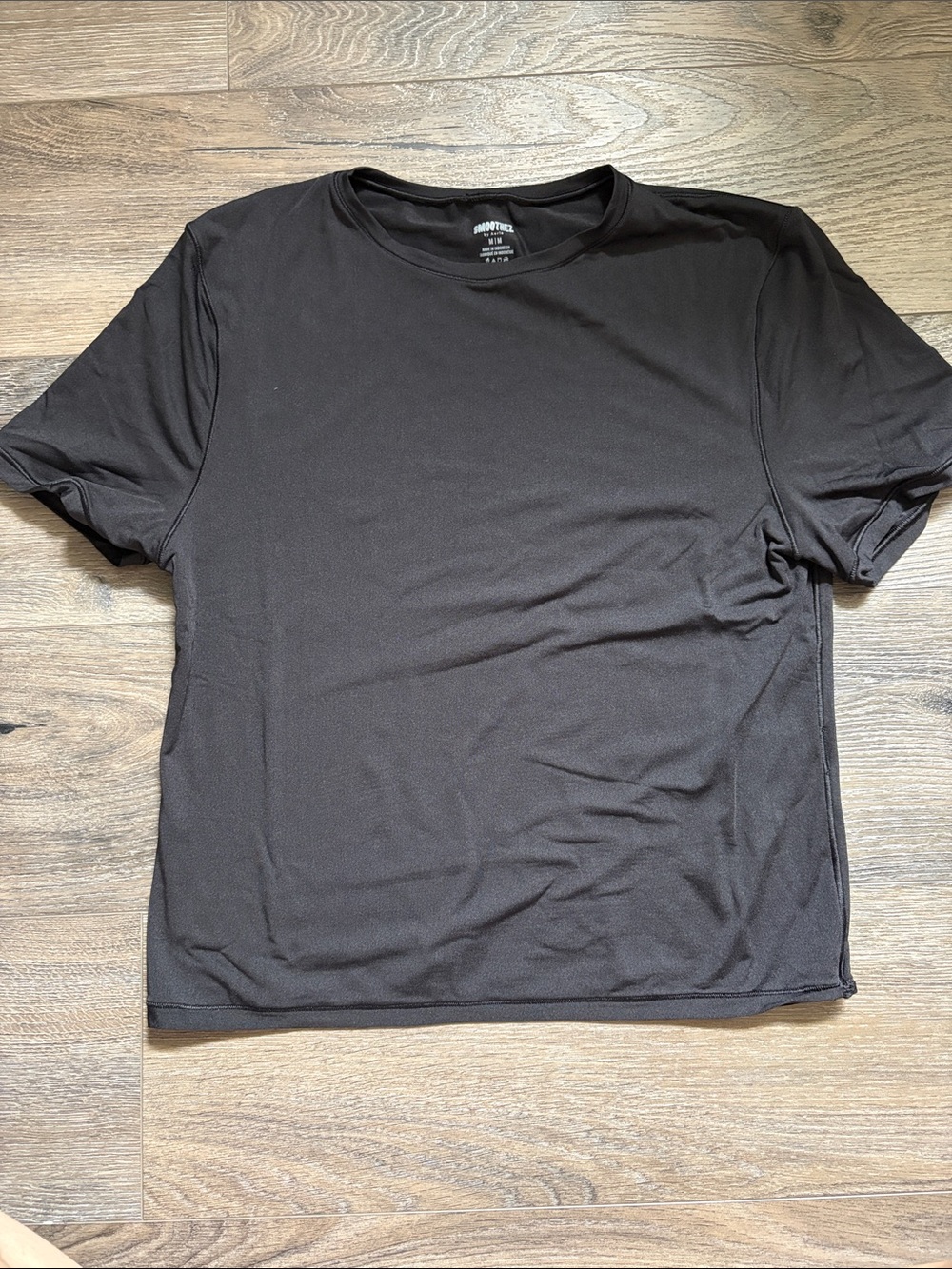 Women’s aerie Black Short-Sleeve Performance T-Shirt